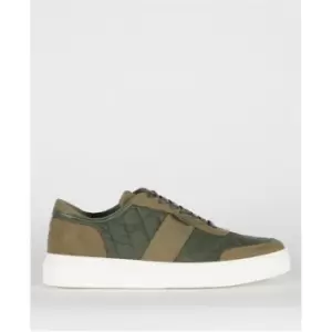 Barbour Liddesdale Diamond-Quilted Trainers - Green