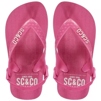 SoulCal Maui Flip Flops Unisex Infants - Pink