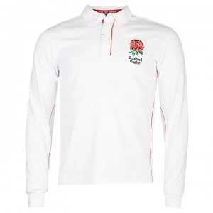 RFU England Long Sleeve Rugby Jersey Mens - White