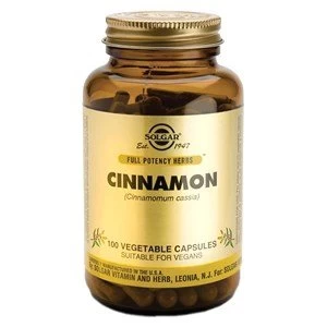 Solgar FP Cinnamon Vegetable Capsules 100 vegicaps