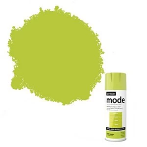 Rust-Oleum Mode Lime green Gloss Multi-surface Spray Paint 400ml