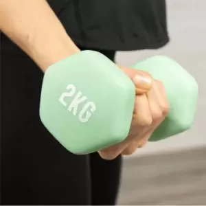 Myga Dumbbell - 2Kg Green