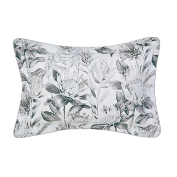 Sanderson King Protea Oxford Pillowcase, Grey & Linen