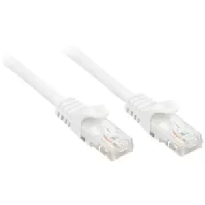 LINDY 48205 RJ45 Network cable, patch cable CAT 6 U/UTP 5m White
