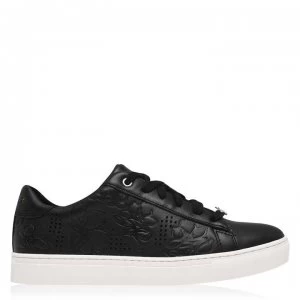 Radley Floral Embossed Trainers - Black