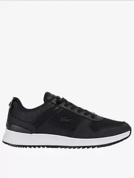 Lacoste Joggeur 2.0 0722 Trainers, Black, Size 8.5, Men