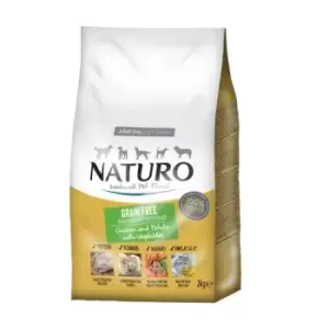 Naturo Adult Dog Grain Free Chicken with Potato and Vegetables Dog Food 2kg