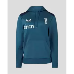 Castore England Cricket Hoodie Womens - Blue