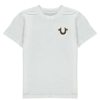 True Religion True Religion Horseshoe Crew T Shirt - White