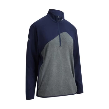 Callaway Zip Pullover Mens - Peacoat