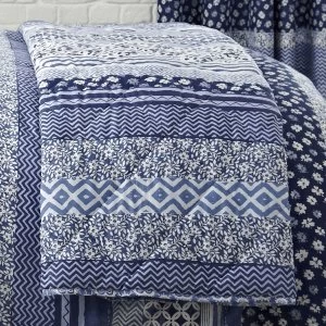 Catherine Lansfield Santorini Reversible Bedspread