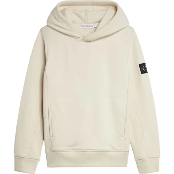 Calvin Klein Jeans Calvin Klein Badge Hoodie - Muslin ACJ