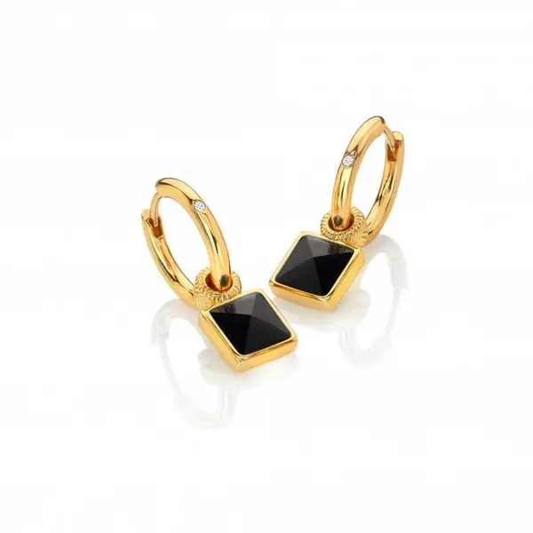 Black Onyx Earrings DE737