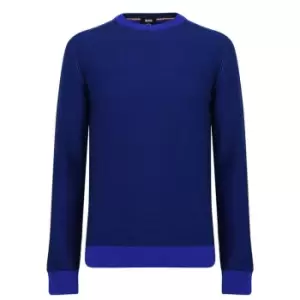 Boss Boss Akstumi Crew Neck - Blue