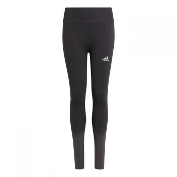 adidas Aeroknit Seamless Heat Rdy Tight Girls - Carbon Grey