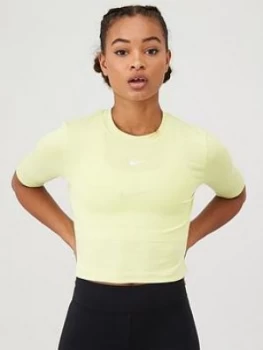 Nike Nsw Essential 3 Quarter Sleeve Top - Limelight