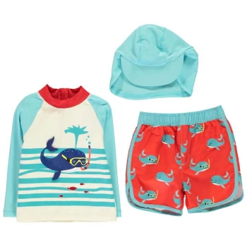 Crafted 2 Piece Swim Set Child Boys - Blue