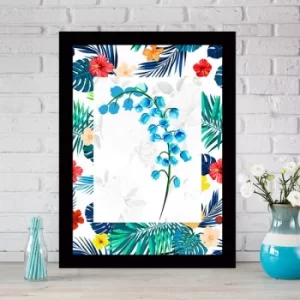 SC056698251712 Multicolor Decorative Framed MDF Painting