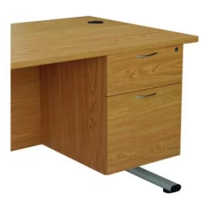 Jemini 655 Fixed Pedestal 2 Drawer Nova Oak KF74415