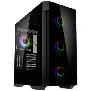 Kolink Kolink Observatory Z ARGB Midi-Tower - schwarz Midi tower Casing, Game console casing Black 4 built-in LED fans, Window, Dust filter