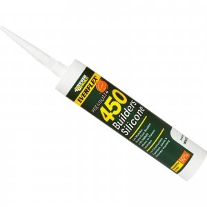 Everbuild Builders Silicone Sealant Buff 310ml