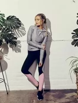 Dare 2b Laura Whitmore Sprint City Lightweight Pullover Hoodie - Ash Grey, Ash Grey, Size 14, Women