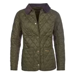 Barbour Womens Annandale Quilted Jacket Olive 16