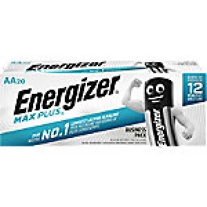 Energizer AA Alkaline Batteries Max Plus LR6 1.5V 20 Pieces