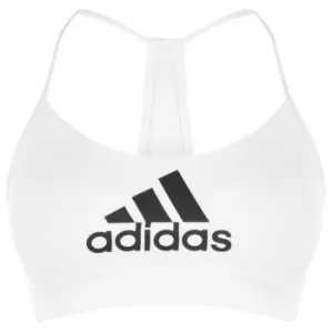 adidas BOS Light Support Sports Bra Ladies - White