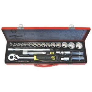 C.K. Bit set Metric 1/2 (12.5 mm) 22 Piece T4657