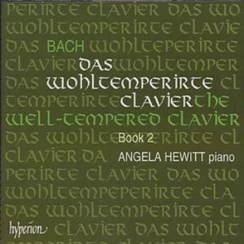 Bach Well Tempered Clavier - Book 2 Hewitt by Johann Sebastian Bach CD Album