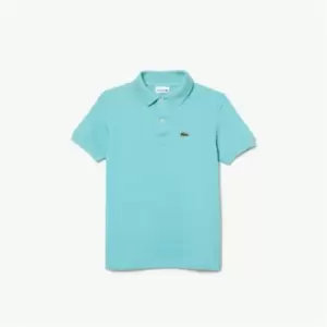 Lacoste Pique Polo Shirt Juniors - Blue