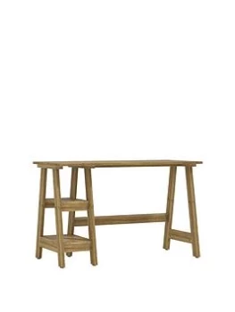 Lpd Furniture Tiva Workstation Desk - Oak