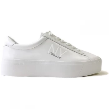 Calvin Klein Jamella LU Trainers - White