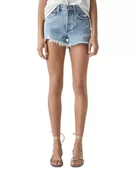 Agolde Parker Vintage Cutoff Denim Shorts in Swapmeet