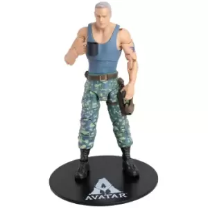 McFarlane Disney Avatar World of Pandora Colonel Miles Quaritch Action Figure