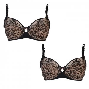 Dorina Arielle Push Up Bra - Black