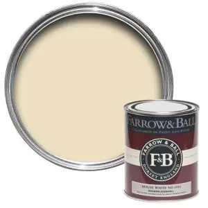 Farrow & Ball Modern House White No. 2012 Eggshell Paint, 750Ml