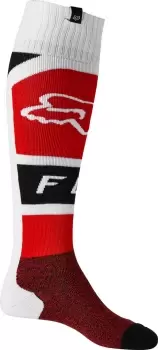 FOX Lux Fri Thin Motocross Socks, red, Size S, red, Size S