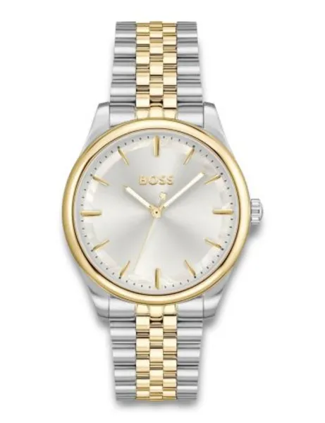 BOSS 1502779 Womens Graceful Silver Dial / Two-Tone Watch