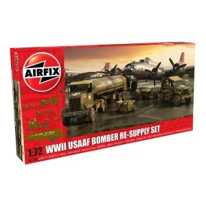 WWII USAAF 8th Bomber Resupply Set Seires 6 Military Air Fix Model Kit