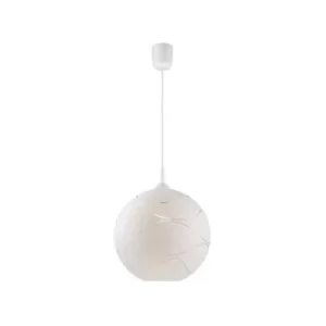 Dome Pendants White, 1x E27