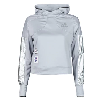 adidas SPACE HOODIE W womens Sweatshirt in Grey - Sizes L,XS,XXS