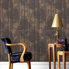 Graham and Brown Super Fresco Eternal Wallpaper - Chocolate