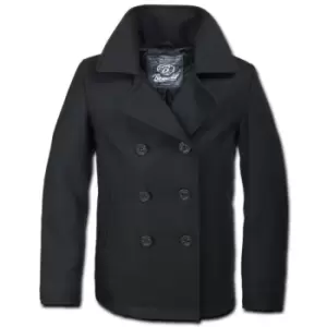 Brandit Pea Coat Jacket, black, Size 5XL, black, Size 5XL