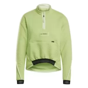 adidas Terrex Hike half Zip Fleece Womens - Green