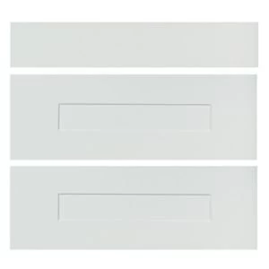 IT Kitchens Stonefield Ivory Classic Pan drawer front W800mm Set of 3