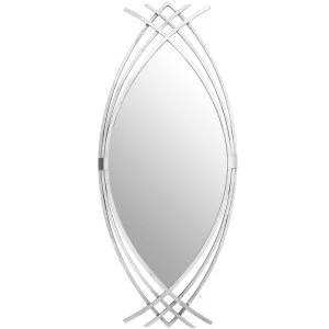 Premier Housewares Farran Oval Wall Mirror