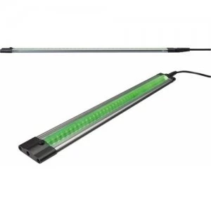 KnightsBridge 3W LED IP20 UltraThin Linear Under Cabinet Link Light 300mm - Green