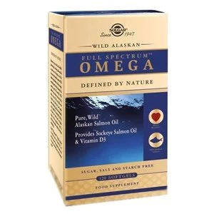 Solgar Wild Alaskan Full Spectrum Omega Softgels 120 Softgels